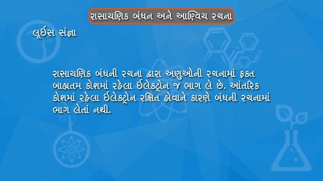 Introduction of Chemical Bonding and Molecular Structure | પ્રસ્તાવના | 11th science chemistry