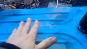 Ремонт топливного бака Mercedes T1 309