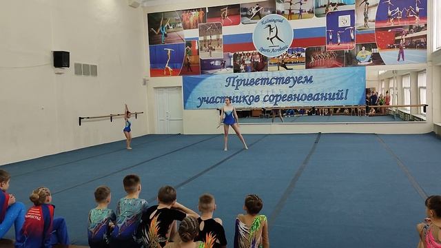ЖП Шуманская Кира, Трибельгорн Маргарита 3 взр вольтиж