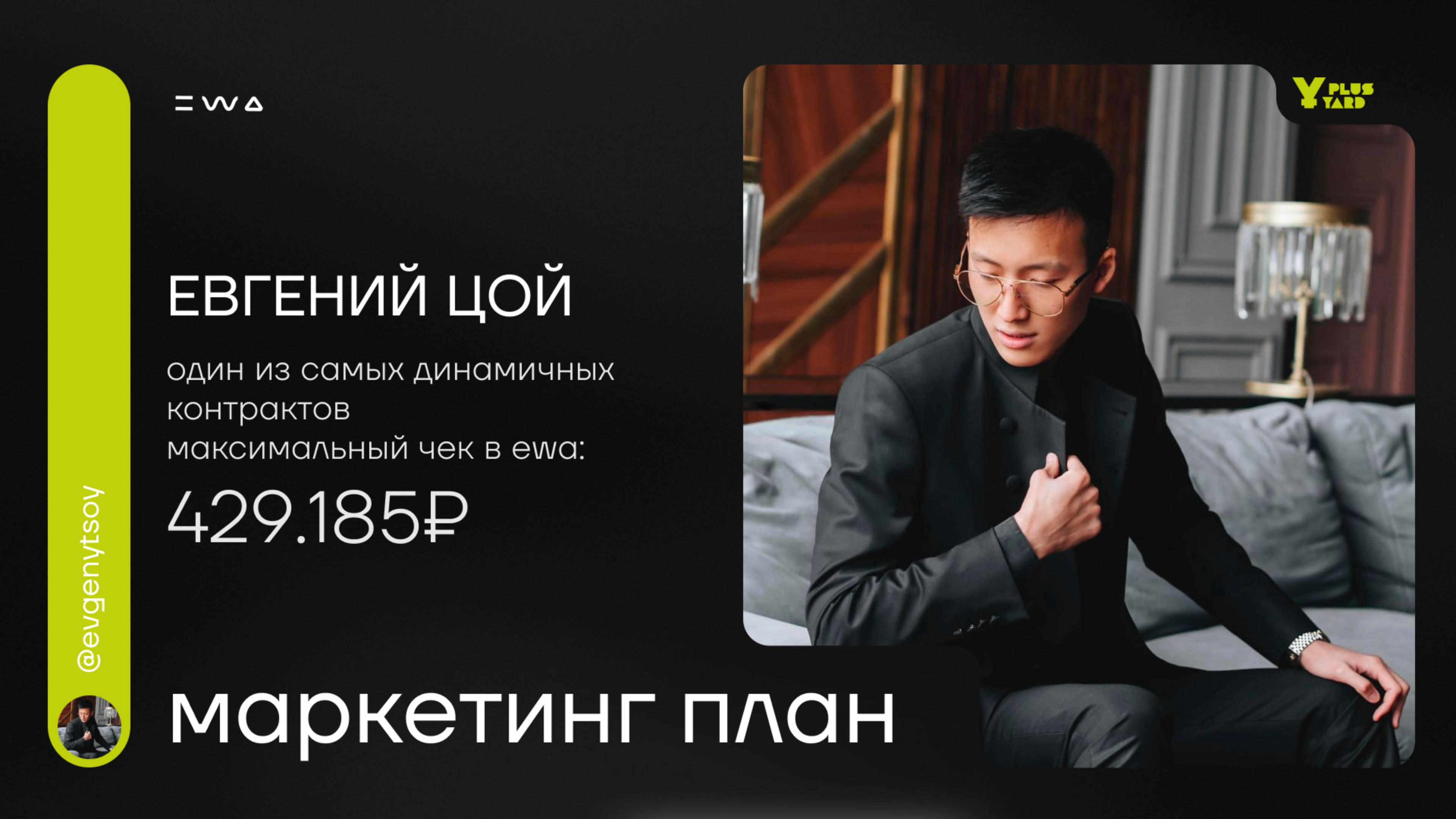 Самый актуальный маркетинг план EWA PRODUCT