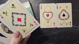 Редкие игральные карты "Фольклор" от Piatnik ❤️ Отличия у карт 30-х и 70-х. Распаковка и обзор 👍