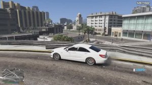 Mercedes-Benz CLS63 AMG запредельные гонки и новые рекорды в GTA 5,