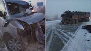 «За плату вёз семью». Два человека погибли в ДТП с минивэном и КамАЗом в Забайкалье.