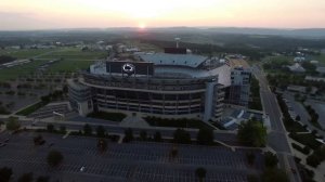 Penn State University Beaver Stadium Drone Flight