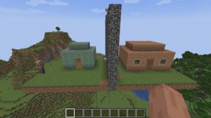 мы с жителем построили дома за 10 секунд, 1 минуту и за 5 минут в майнкрвт