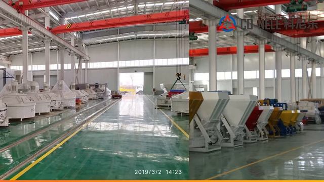 twin shaft concrete mixer and planetary concrete mixer