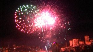 "Салют над Алуштой" Из архива Бориса Маевского "Крымнаучфильм"