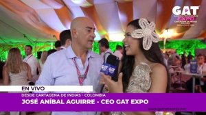 GAT Expo Cartagena 2024 / Entrevista José Aníbal Aguirre, CEO - GAT Events.