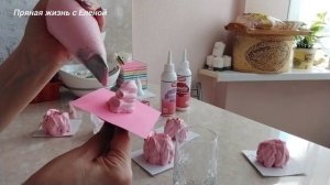 Делаю зефирные тюльпаны для композиции