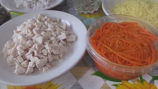 Закуска - Салат из Моркови по - Корейски, Мяса и Сыра. Быстро, Сытно и Очень Вкусно. смотреть онлайн