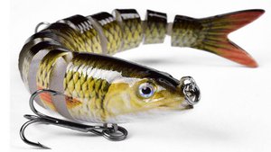 Искусственная приманка воблер 8-ми секционный 13.5 см 19.5 г.