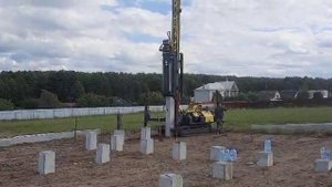 Забивка свай