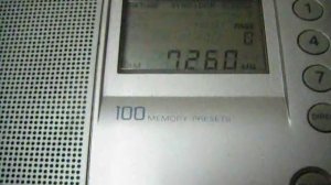 [SW DX] 7260 kHz VBTC Radio Vanuatu (Port Vila, Vanuatu) 17.06.2024