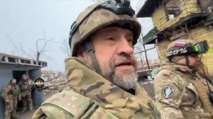 ‼⚡Штурмовики уходят в Курахово. 5-я гвардейская бригада в центре города. Слева идет 110-я бригада.