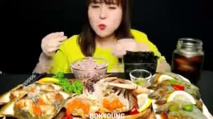 АСМР//ЕДА//КОРЕЯ//ЗВУКИ ЕДЫ//МУКБАНГ//