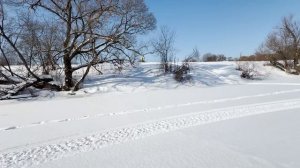 СГОРЕЛ СНЕГОХОД. Катаемся на OSM SM1000 в конце зимы.