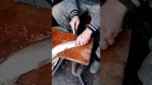 Разделка щюки на копчение