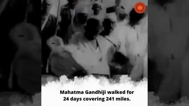 Dandi Satyagraha | 12 March 1930 | Remembering #MahatmaGandhi Ji