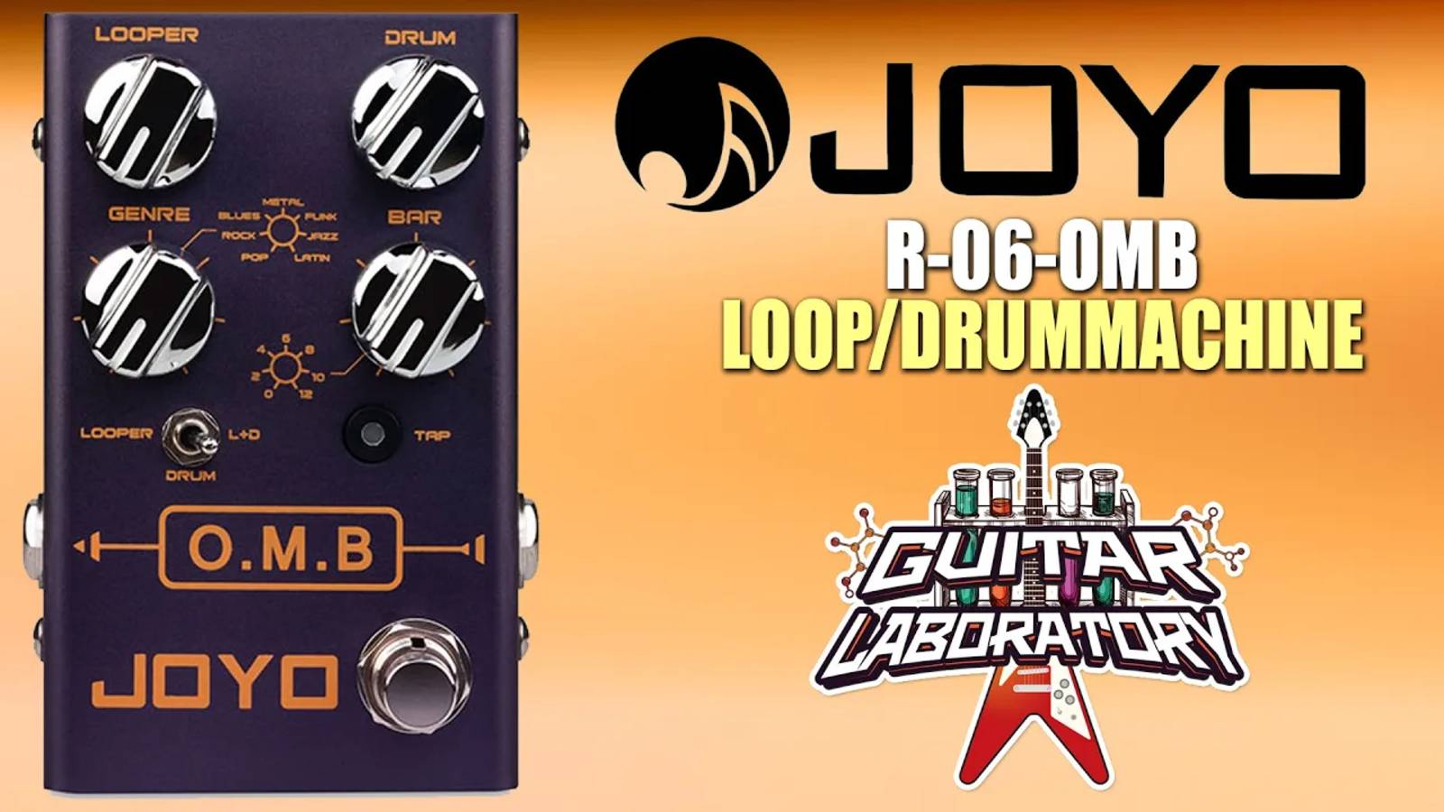 Лупер и драм-машина JOYO R-06-OMB-LOOP/DRUMMACHINE