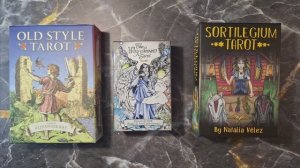 Новинки карт Таро 2024 U.S. Games Systems: The Way Seekers Tarot, Sortilegium Tarot, Old Style Tarot