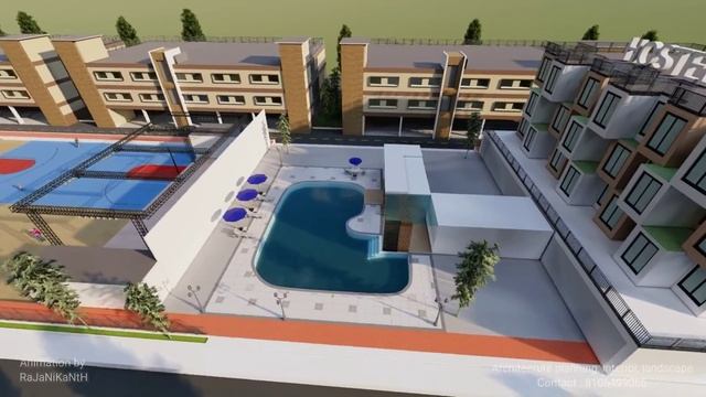 3D LUmion animation video | Renders | Architecture |Design | sru veda the universe school