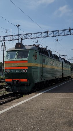 ЧС8-053 на станции Смоленск-центральный