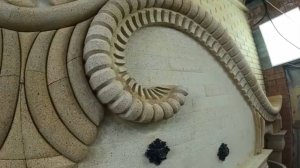 Спираль Эйлера (Корню) из кирпича