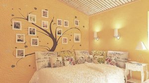 55 креативных идей для оформления стены в спальне