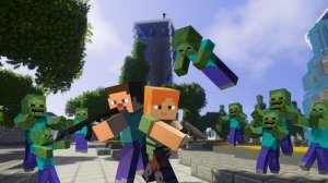 Выживаем в зомби апокалипсисе!!!!!