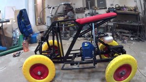 Детский квадроцикл своими руками!#самодельный