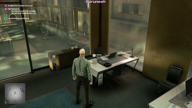 Hitman 2 - Deposit Box Key Location  The Bank Heist  HITMAN 2 Items Location