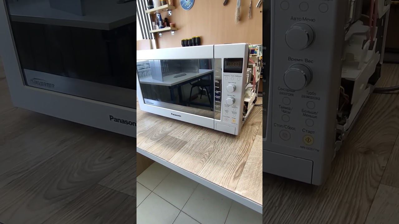 Микроволновая печь, при открытой двери вращается тарелка смотреть онлайн