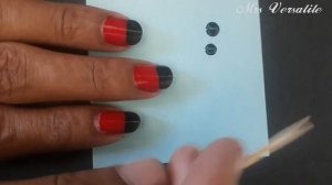 Ladybug Nail Art in Tamil | Toothpick and குண்டூசி இருந்தா போதும் | for Kids and Women