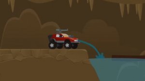 Красная Машинка Редди спасает от бандитов.