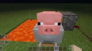 Я сделал в майнкрафте ловушку