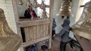 "Северный звон". Звонари Всероссийского фестиваля "Истоки" в Вятском Посаде
