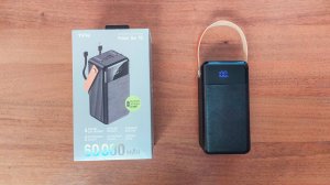 Обзор портативного аккумулятора TFN Power Bar PD на 60 000 мАч TFN PB 331 BK