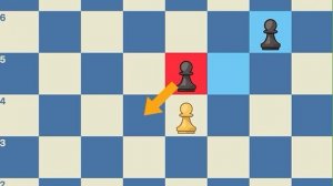 Ход пешки. Chesskid