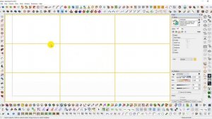 как в Sketchup смоделировать сетку ПРАВИЛО ТРЕТЕЙ, она удобная для удобного ракуса рендра.