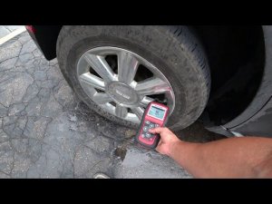 Стационарная привязка датчиков давления в шинах TPMS на Lincoln MKX 2007 USA (315Mhz)