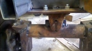 Минитрактор. Передняя балка готова.