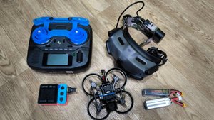 FPV квадрокоптер Pavo 20 с камерой DJI O3 с очками DJI Goggles 2 и пультом Radiomaster boxer