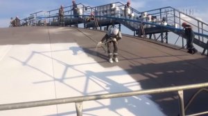 Теплоизоляция Броня на изотермических резервуарах АО ЕвроХим Северо Запад г  Кингисепп