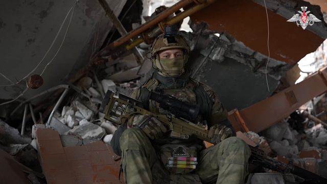 Снайпер-разведчик с позывным «Школа»