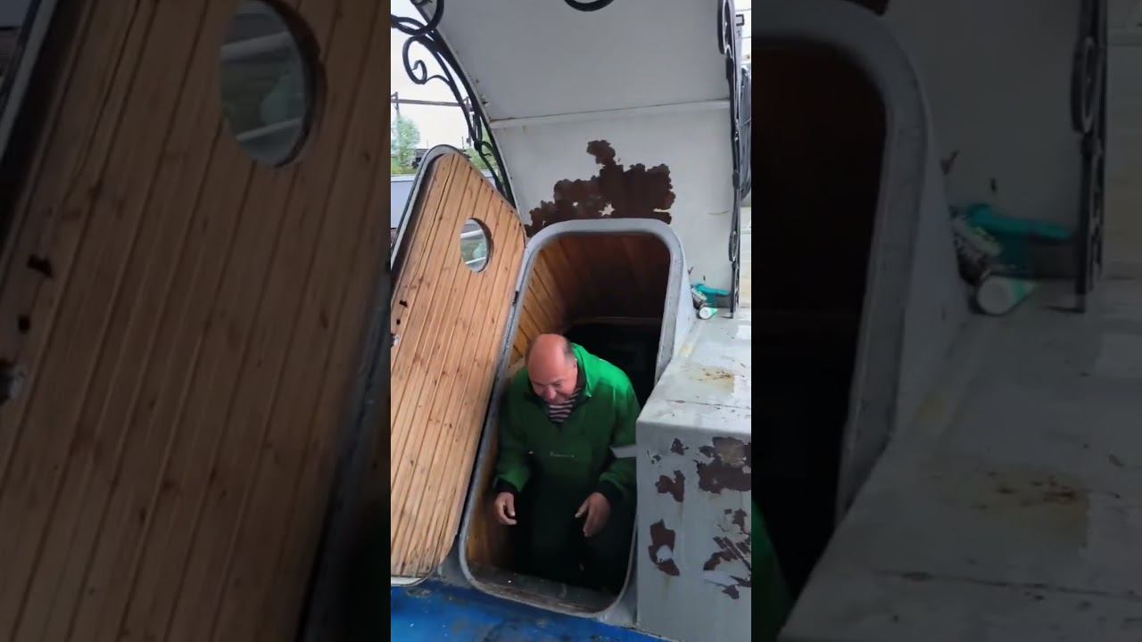 Обзор парохода! Мощность 200 л/с. #обзор #пароход #корабли #лето смотреть онлайн