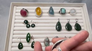 УНИКАЛЬНЫЕ КАМНИ В СЕРЕБРЕ 💎09.12.2024