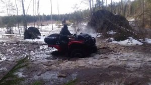 Утопили квадрик