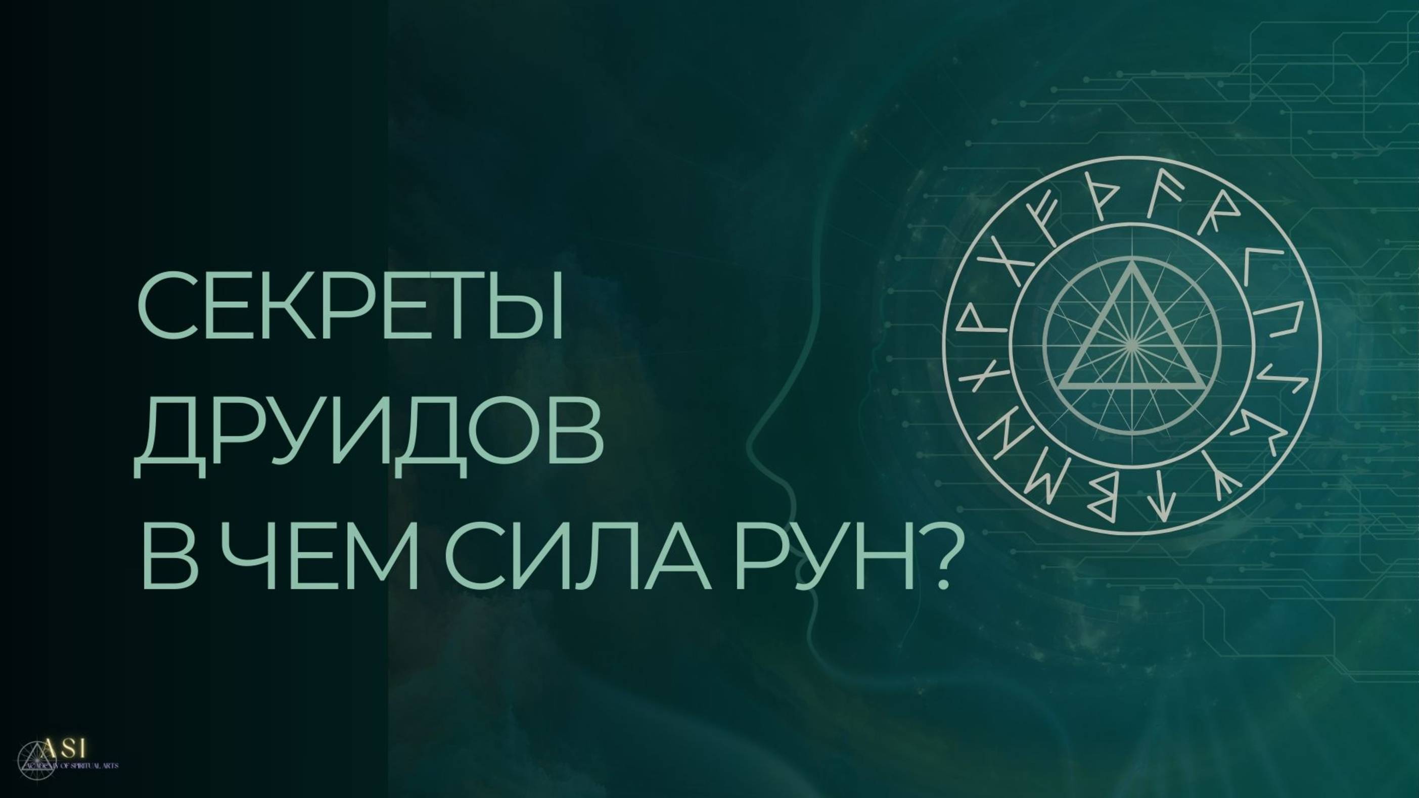 Открытая встреча: секреты Друидов