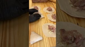 Как Лепить Узбекскую самсу легко и просто