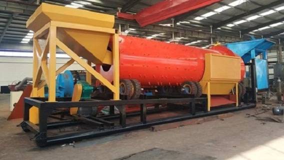 Скруббер-бутара СБ-100 куб/час. Оборудование для добычи золота. смотреть онлайн